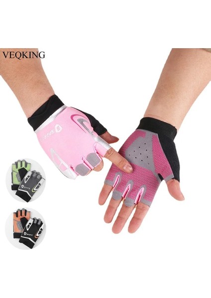 Siyah Stil Xl Beden Veqkıng Fitness Eldivenleri Erkek ve Kadın Yoga Spor Eldivenleri Jimnastik Eğitimi Tek Bar Kaymaz Yarı Parmak Ağırlık Kaldırma Eldivenleri (Yurt Dışından) modelleri