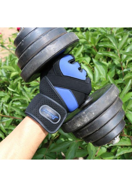 Mavi Stil M Beden Xınluyıng Spor Salonu Crossfit Luva Fitness Eldivenleri Uzun Bilek Kemeri Vücut Geliştirme Powerlifting Ekipmanları Eldiven Halter Dambıl Çekme (Yurt Dışından) fırsatları
