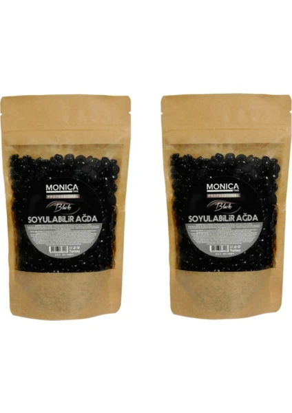 Monicatime 2'li Black Boncuk Ağda Set 250 GR+250 gr