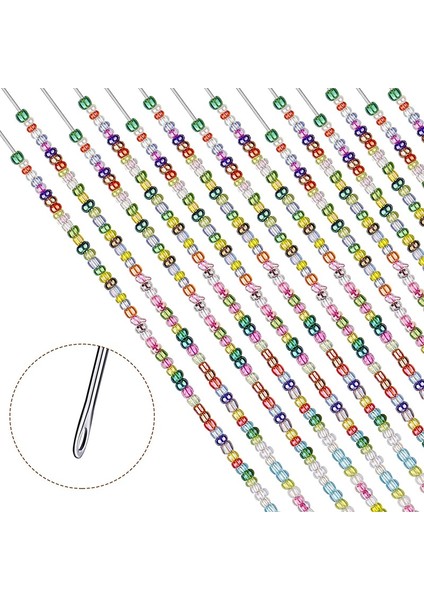 10 Parça 6 Inç Kavisli Boncuk Iğnesi Paslanmaz Boncuk Döndürücü (Yurt Dışından) indirimleri