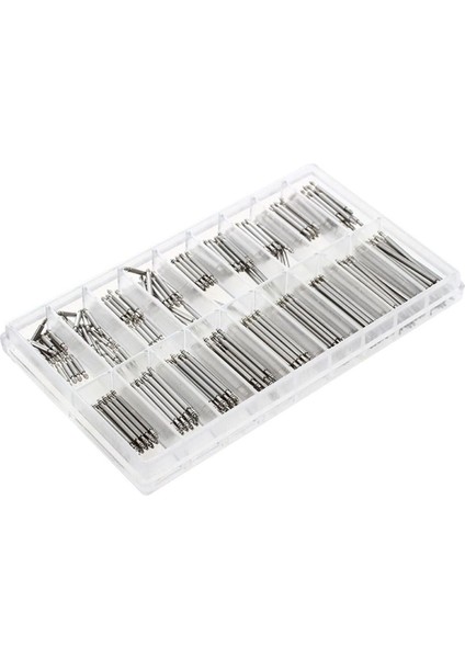 360 Adet Izle Bahar Çubuğu 8MM-25MM Kayış Bağlantı Pimleri Metal Tamir Kiti Aracı Kayış Bağlantı Pimleri Kamalı Çubuk Izle Araçları (Yurt Dışından)