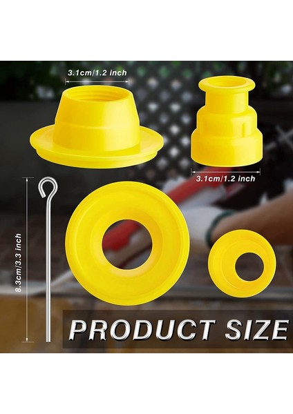 Namuny 19 Adet Kalafat Kaplama Sonlandırıcı Kiti Banyo Mutfak Kapıları Windows Lavabo Bağlantısı (Yurt Dışından) indirimleri