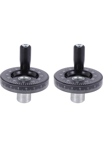 Adet 63MM Katı El Çarkı Ölçeği El Çarkı Mekanik Parçalar Bakalit Makine Kolu Kalibre Edilmiş El Çarkı (Yurt Dışından)