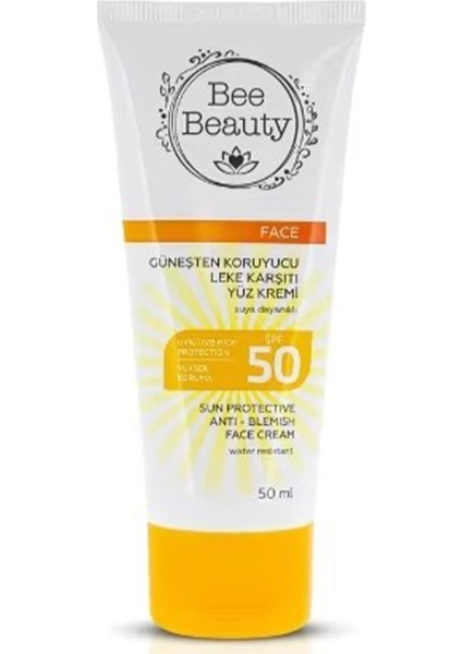 Güneşten Koruyucu Leke Karşıtı Yüz Kremi 50 ml