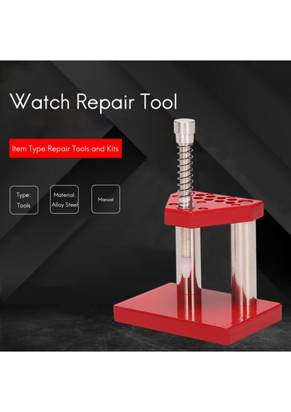 Kırmızı Izle Aracı El Piston Çektirme Sökücü El Seti Tesisatçısı Katı Alaşımlı Çelik Saat Onarım Aracı Kiti ile 10 Plastik Kalıplar (Yurt Dışından) fiyatları