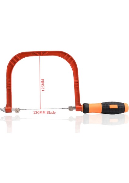 Inç Fret Testere Ağaç Işleme El Başa Çıkma Testere Ekstra 10 Adet 130MM Bıçaklar Dıy Şekil Kesme Aleti (Yurt Dışından) modelleri