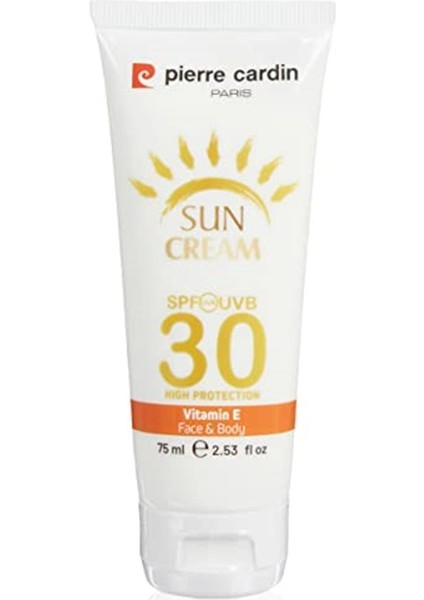 Pierre Cardin  Koruyucu Güneş Kremi 30 Spf Yüksek Koruma - 75 ml  Vücut Güneş Kremi