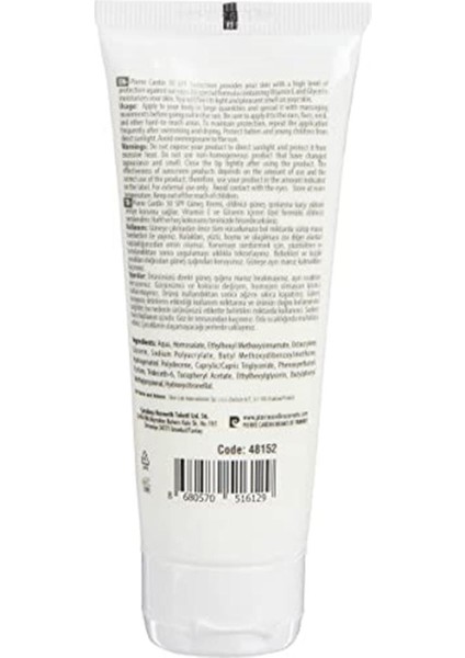 Pierre Cardin  Koruyucu Güneş Kremi 30 Spf Yüksek Koruma - 75 ml  Vücut Güneş Kremi