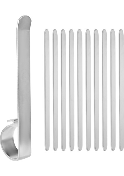 Bilezik Bükme Çubuğu Kiti, Paslanmaz Çelik Gravür Bilezik Boşlukları (Yurt Dışından)