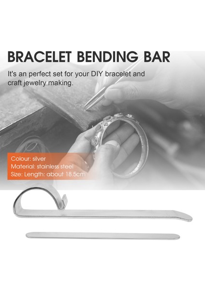 Bilezik Bükme Çubuğu Kiti, Paslanmaz Çelik Gravür Bilezik Boşlukları (Yurt Dışından) fiyatları