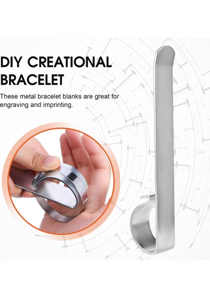 Bilezik Bükme Çubuğu Kiti, Paslanmaz Çelik Gravür Bilezik Boşlukları (Yurt Dışından) modelleri