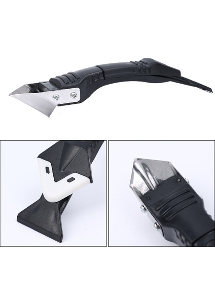 1/5 Adet Çok Fonksiyonlu Çift Kafa Metal Tutkal Silecek / 5 In 1 Silikon Temizleyici / Mastik Pürüzsüz Plastik Kenar Kazıyıcı / Güzellik Kalafat Kalıbı (Yurt Dışından) indirimleri