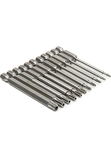 11 Adet 75MM S2 Çelik Hex Torx Kafa Matkap Tornavida Seti Uçları El Aletleri Tornavida Tornavida Seti (Yurt Dışından) fırsatları