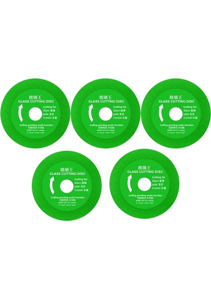 5'li Cam Kesme Diski Paketi, 4 Inç Taşlama Makinesi Için Diamond Testere Bıçakları, Elmas Kesme Diskleri (Yurt Dışından) fiyatları