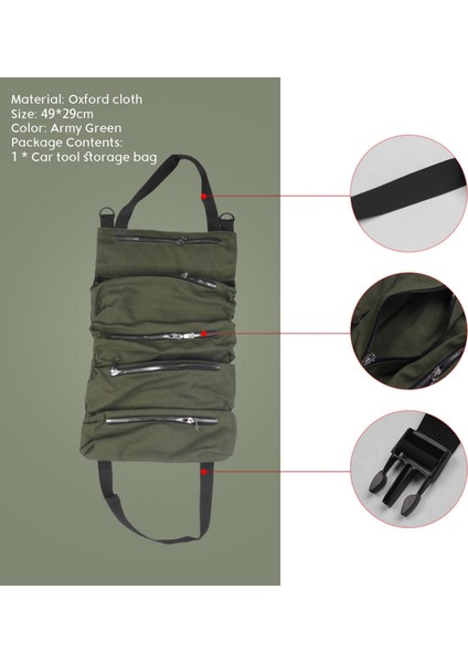 Çok Amaçlı Alet Anahtarı Rulo Kese Asma Alet Fermuar Taşıyıcı Çanta (Yurt Dışından) indirimleri