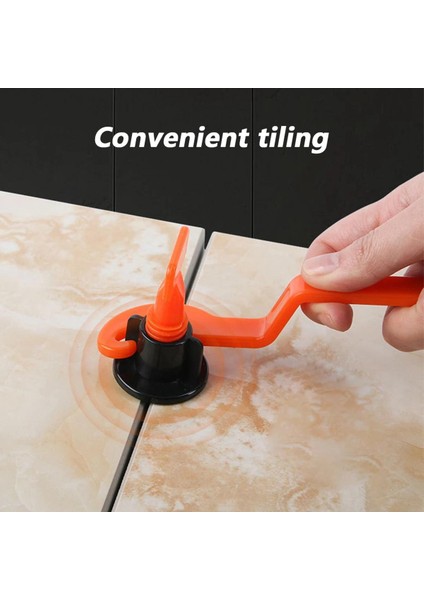 Fayans Düzleştiriciler-50 x Fayans Düzleştiriciler 100 x Çapraz Ara Parçalar 1 x Anahtar-Siyah&kırmızı (Yurt Dışından)