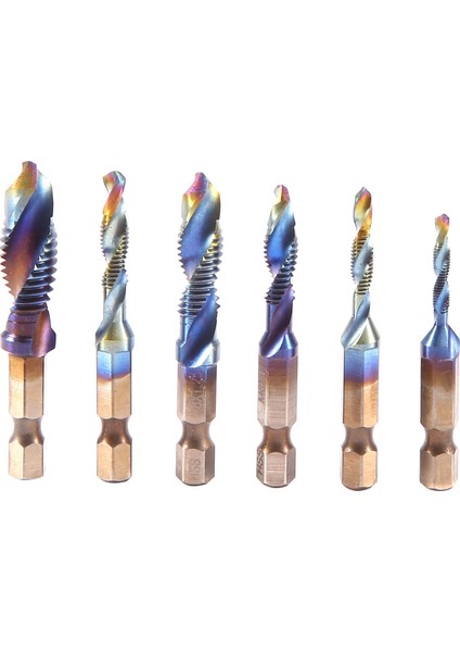Kombinasyon Matkap Dokunma ve Kılavuz Ucu Seti Delme Kılavuz Çekme Havşa Aletleri Için Sae ve Metrik Kılavuz Uçları (Yurt Dışından) indirimleri
