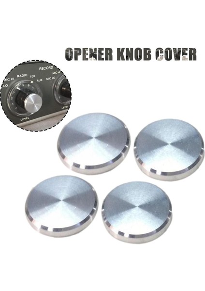 4 Adet/takım Metal Açıcı Düğmesi Kapağı A77 Açıcı Düğmesi Kapağı A78 Ön Düğme Kapağı Revox A77 A76 A78 (Yurt Dışından)