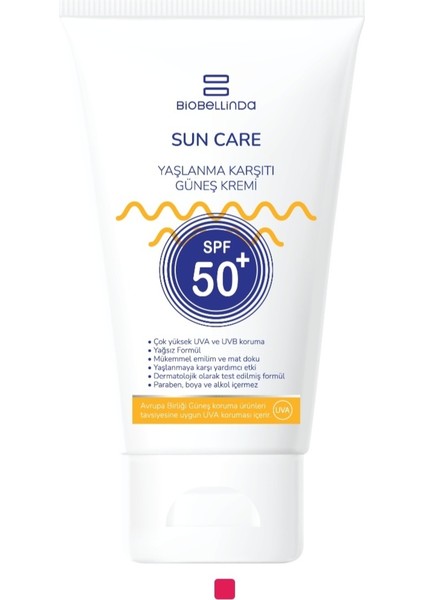 Güneş Kremi 50 Spf Güneş Bakım Ürünü-Bl 136- Yeni Ambalaj