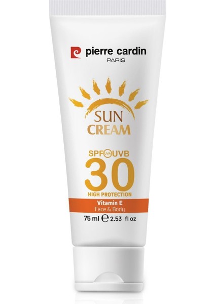 Koruyucu Güneş Kremi 30 Spf Yüksek Koruma - 75 ml