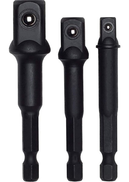 Darbe Sınıfı Soket Adaptörü/uzatma Seti | Matkabı Yüksek Hızlı Somun Sürücüsüne Dönüştürüyor | 1/4 Inç, 3/8 Inç ve 1/2 Inç Sürücü (Yurt Dışından) indirimleri