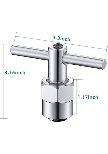 Moen 1200, 1222 ve 1225 Için Onarım ve Değiştirme Için Duş Musluk Vanası Çekirdek Temizleme Aracı Kartuş Çektirme Temizleme Aracı (Yurt Dışından)