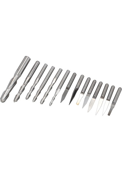 14 In 1 Kesme Aletleri 3.175 Cnc Kesici Matkap Uçları Oyma Makinesi Oyma Bıçağı Pvc Ahşap, Akrilik, Mdf, Abs (Yurt Dışından) fiyatları