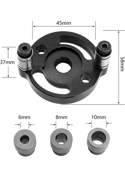 Dikey Cep Delik Jig Kendinden Merkezleme Dübelleme Jig, Set A (Yurt Dışından) fırsatları