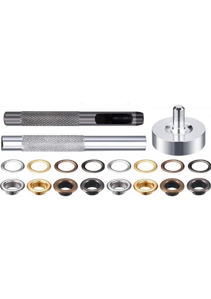 200 Takım 6 mm Metal Grommet Kuşgözü Kiti, Taban ve Delme Deliği Aletleri ve Plastik Kutulu Montaj Aleti Onarımı (Yurt Dışından) indirimleri