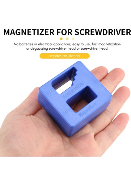 Tornavida Uçları Için Magnetizer Demagnetizer Vida Uçları Manyetik Alet (Yurt Dışından)
