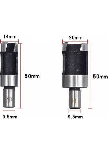 14 Adet Ahşap Fiş Delik Kesici Pahlı Fiş Kesici Matkap Uçları Beş Yuvalı Havşa Matkap 1/4 Inç Altıgen Anahtar Takım Seti (Yurt Dışından) modelleri