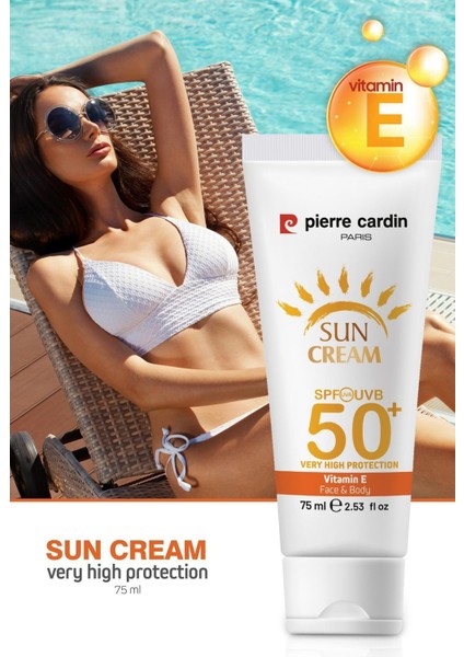 Koruyucu Güneş Kremi 50+ Spf Çok Yüksek Koruma - 75 ml