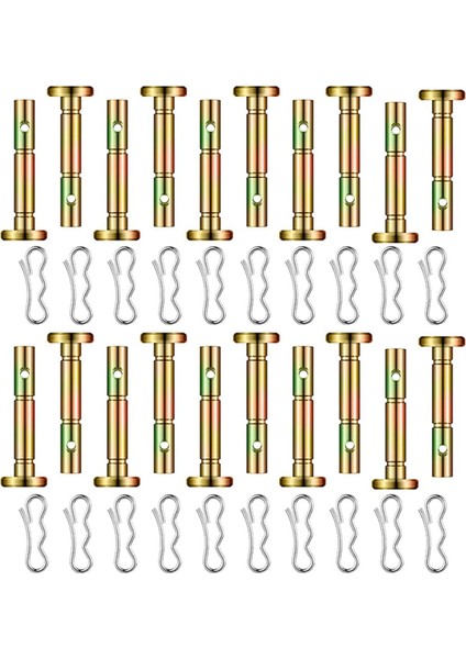 40 Adet Kesme Pimleri ve Kamalı Pimler 738-04124 Kravat Kilidi Kamalı Pim Seti (Yurt Dışından)