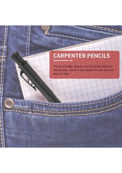 Çizim Kalemi-3 x Ahşap Işleme Kalemleri (Mavi, Kırmızı, Siyah) 3 Kutu x Yedek (Sarı, Kırmızı, Siyah)-Gösterildiği Gibi (Yurt Dışından)