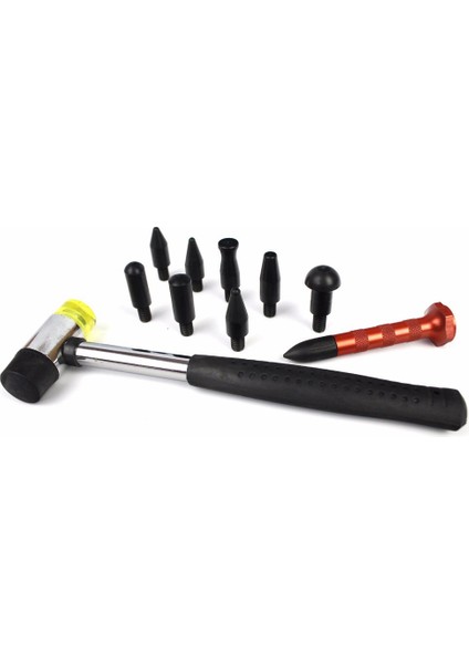 Paintless Göçük Düzeltme Dolu Temizleme Aletler Seti 9 Kafalı Pdr Alet Seti Aletler Kiti ile Kalem Aşağı Dokunun (Yurt Dışından) indirimleri