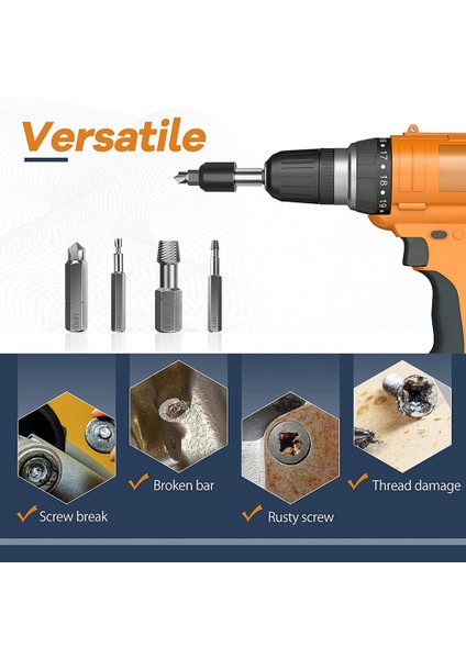 22 Parça Vida Sıkma Seti, Hss Sökme Seti, Uç ve Soket Adaptörlü (Yurt Dışından) indirimleri