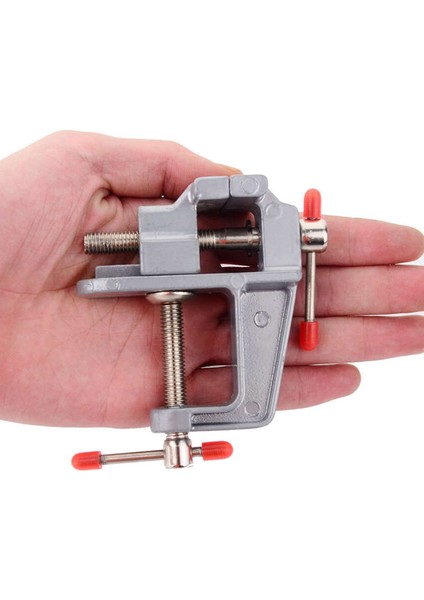 Adet 3.5 Inç Alüminyum Minyatür Küçük Kuyumcular Hobi Masa Üzerinde Kelepçe Tezgah Mengenesi Mini Aracı Yardımcısı (Yurt Dışından) fırsatları