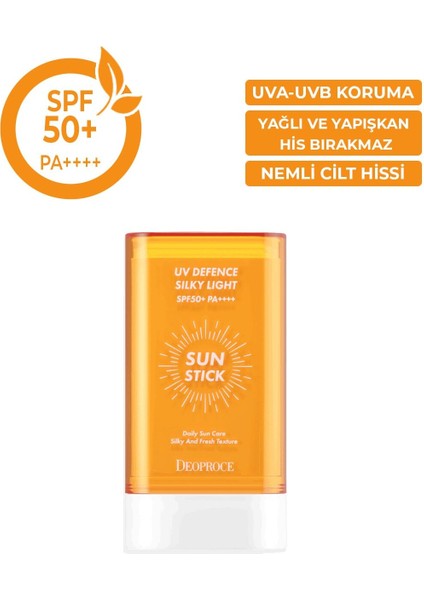 Sun Stick Güneş Kremi Ultra Hafif Doku SPF50 Pa Yüksek Uv Koruma 18 gr fiyatları