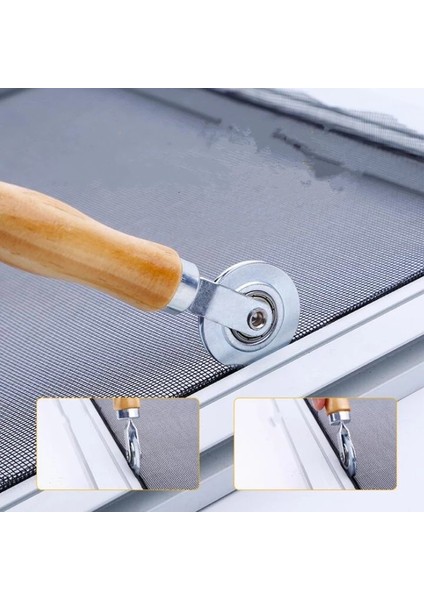 Adet Gazlı Bez Tekerlek Pencere Kurulum Aracı Sineklikli Kapı Pencere Kurulumu El Spline Rulo Haddeleme Aracı Ev Gereçleri (Yurt Dışından) indirimleri