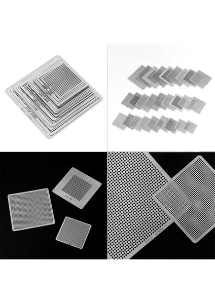Smt Smd Cipsleri Için 27 Adet Evrensel Doğrudan Bga Isıtma Şablon Fikstürü (Yurt Dışından) modelleri