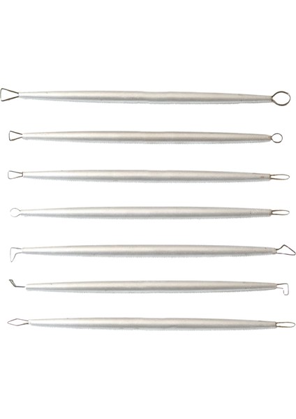 Paslanmaz Çelik Polimer Kil Aracı Çömlekçilik Seramik Oyma Aracı (Yurt Dışından)