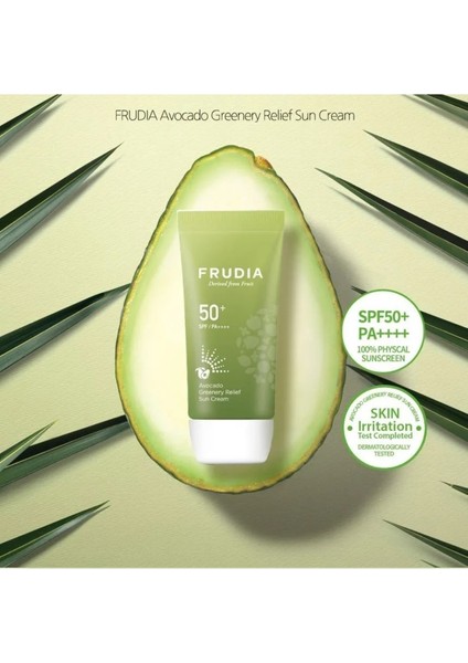 Avocado Greenery Relief Güneş Kremi 50 gr SPF50