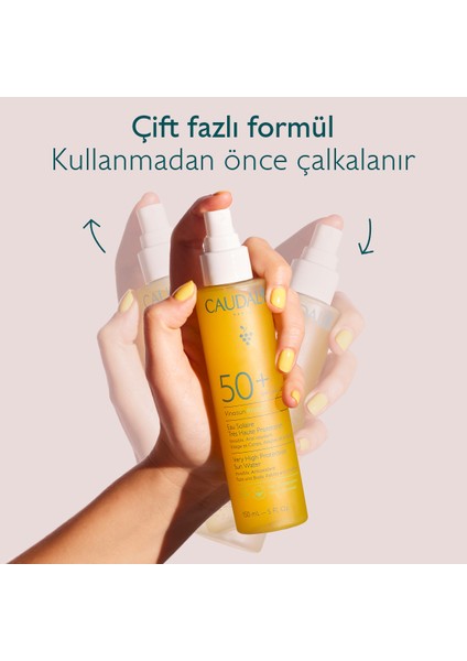 Vinosun Yüksek Koruma Sağlayan Güneş Suyu SPF50+ 150 ml