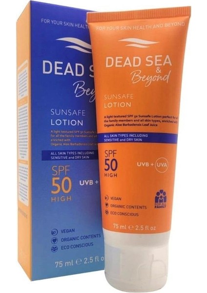 Dead Sea Dead Sea & Beyond Güneş Koruyucu Losyon 75 ml