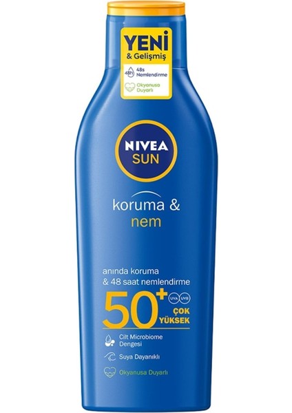 Sun Koruma & Nem Güneş Losyonu 50+Gkf 200 ml
