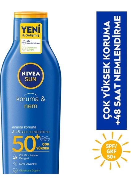 Sun Koruma & Nem Güneş Losyonu 50+Gkf 200 ml fiyatları