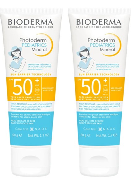 Photoderm Pediatrics Mineral SPF50+ 50X2 gr