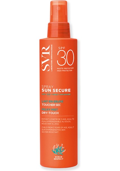 Sun Secure SPF30 Spray Dry-Touch Milky Mist 200ML