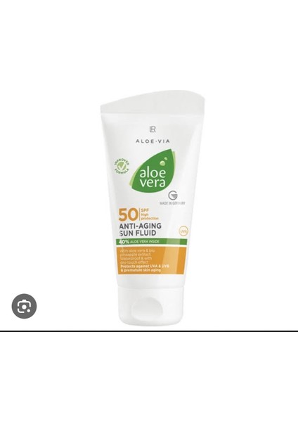 Aloe Vıa Aloe Vera Anti-Aging Güneş Kremi Spf 50 50 ml