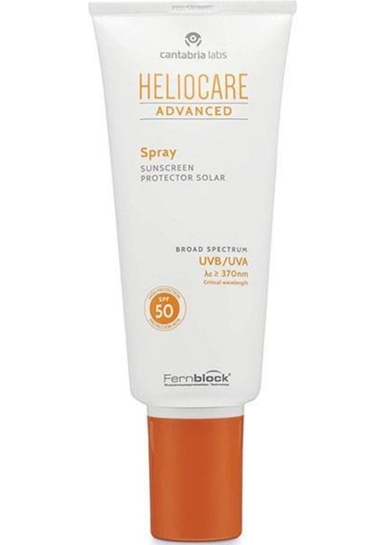 Advanced Spf 50 Sprey 200 ml Güneş Kremi